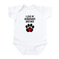 thumbnail image 1 of CafePress - I Love My Weimaraner Brother Body Suit - Baby Light Bodysuit, Size Newborn - 24 Months, 1 of 4