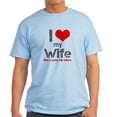 thumbnail image 1 of CafePress - I Love My Wife T Shirt - Men's Classic Graphic T-Shirt, 1 of 4