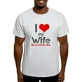 thumbnail image 1 of CafePress - I Love My Wife T Shirt - Men's Classic Graphic T-Shirt, 1 of 4