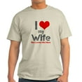 thumbnail image 1 of CafePress - I Love My Wife T Shirt - Men's Classic Graphic T-Shirt, 1 of 4