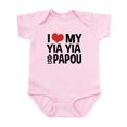 thumbnail image 1 of CafePress - I Love My Yia Yia And Papou Infant Bodysuit - Baby Light Bodysuit, Size Newborn - 24 Months, 1 of 4