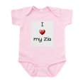 thumbnail image 1 of CafePress - I Love My Zia Infant Bodysuit - Baby Light Bodysuit, Size Newborn - 24 Months, 1 of 4