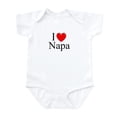 thumbnail image 1 of CafePress - I Love Napa Infant Bodysuit - Baby Light Bodysuit, Size Newborn - 24 Months, 1 of 4
