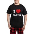 thumbnail image 1 of CafePress - I Love Naps Men's Dark Pajamas - Men's Dark Loose Fit Cotton Pajama Set, 1 of 7