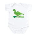 thumbnail image 1 of CafePress - I Love Nessie Body Suit - Baby Light Bodysuit, Size Newborn - 24 Months, 1 of 4