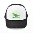 thumbnail image 1 of CafePress - I Love Nessie - Adjustable Unisex Printed Trucker Hat with Mesh Back, 1 of 8