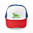 thumbnail image 1 of CafePress - I Love Nessie - Adjustable Unisex Printed Trucker Hat with Mesh Back, 1 of 10