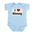thumbnail image 1 of CafePress - I Love Ninang Infant Bodysuit - Baby Light Bodysuit, Size Newborn - 24 Months, 1 of 4