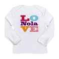 thumbnail image 1 of CafePress - I Love Nola Long Sleeve Infant T Shirt - Long Sleeve Infant T-Shirt, 1 of 2
