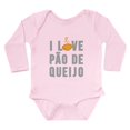 thumbnail image 1 of CafePress - I Love Pão De Queijo (Cheese Bread) Body Suit - Long Sleeve Infant Bodysuit, 1 of 4