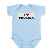 CafePress - I Love PHOENIX Infant Bodysuit - Baby Light Bodysuit, Size Newborn - 24 Months