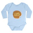 thumbnail image 1 of CafePress - I Love Pancakes Body Suit - Long Sleeve Cotton Baby Bodysuit, 1 of 4