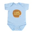 thumbnail image 1 of CafePress - I Love Pancakes Infant Bodysuit - Baby Light Bodysuit, Size Newborn - 24 Months, 1 of 4