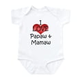 thumbnail image 1 of CafePress - I Love Papaw & Mamaw Infant Creeper - Baby Light Bodysuit, Size Newborn - 24 Months, 1 of 4