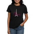 thumbnail image 1 of CafePress - I Love Paris Women's Dark T Shirt - Women's Traditional Fit Dark T-Shirt, 1 of 4