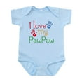 thumbnail image 1 of CafePress - I Love Pawpaw Infant Bodysuit - Baby Light Bodysuit, Size Newborn - 24 Months, 1 of 4