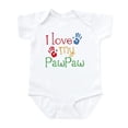 thumbnail image 1 of CafePress - I Love Pawpaw Infant Bodysuit - Baby Light Bodysuit, Size Newborn - 24 Months, 1 of 4