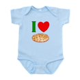 thumbnail image 1 of CafePress - I Love Pizza Infant Bodysuit - Baby Light Bodysuit, Size Newborn - 24 Months, 1 of 4