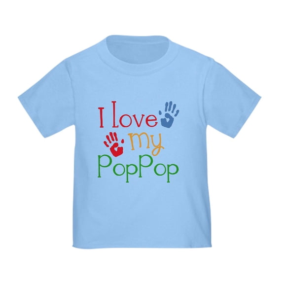 CafePress - I Love Poppop Toddler T Shirt - Cute Toddler T-Shirt, 100% Cotton