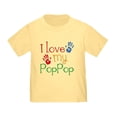 thumbnail image 1 of CafePress - I Love Poppop Toddler T Shirt - Cute Toddler T-Shirt, 100% Cotton, 1 of 4