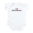 thumbnail image 1 of CafePress - I Love Public Defenders Infant Bodysuit - Baby Light Bodysuit, Size Newborn - 24 Months, 1 of 4