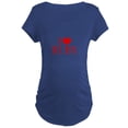 thumbnail image 1 of CafePress - I Love RUBY Bau Red 500 Maternity T Shirt - Maternity Dark T-Shirt, 1 of 3