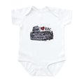 thumbnail image 1 of CafePress - I Love Rome Body Suit - Baby Light Bodysuit, Size Newborn - 24 Months, 1 of 4