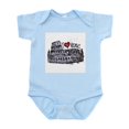 thumbnail image 1 of CafePress - I Love Rome Body Suit - Baby Light Bodysuit, Size Newborn - 24 Months, 1 of 4