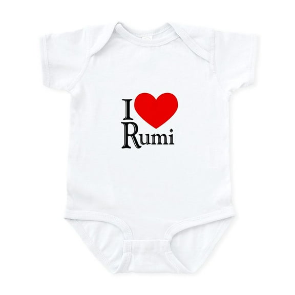 CafePress - I Love Rumi Infant Bodysuit - Baby Light Bodysuit, Size Newborn - 24 Months