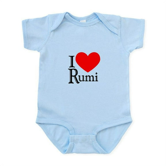 CafePress - I Love Rumi Infant Bodysuit - Baby Light Bodysuit, Size Newborn - 24 Months
