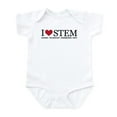 thumbnail image 1 of CafePress - I Love STEM Body Suit - Baby Light Bodysuit, Size Newborn - 24 Months, 1 of 4