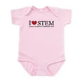 thumbnail image 1 of CafePress - I Love STEM Body Suit - Baby Light Bodysuit, Size Newborn - 24 Months, 1 of 4