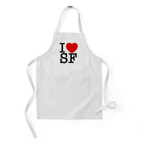 CafePress - I Love San Francisco - Kids Apron