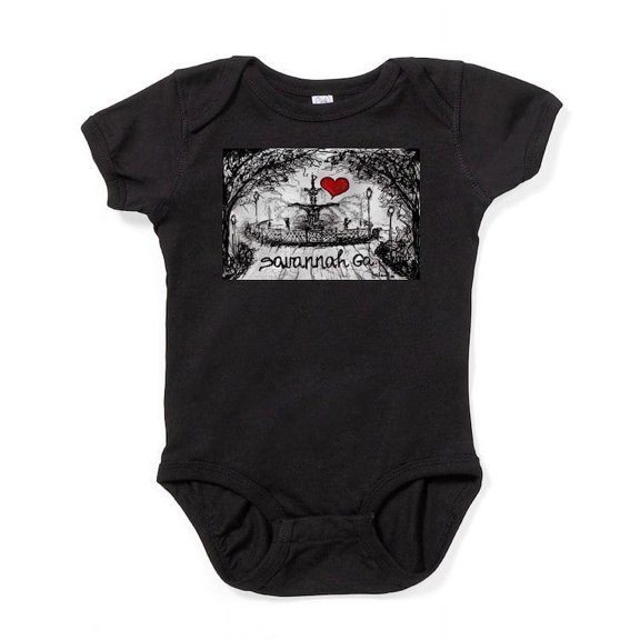 CafePress - I Love Savannah Ga - Cute Infant Bodysuit Baby Romper - Size Newborn - 24 Months