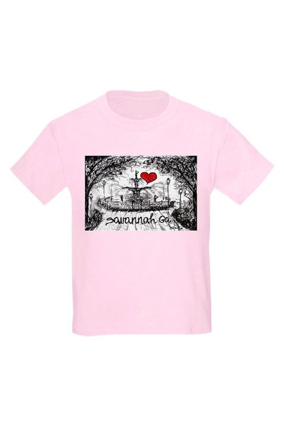 - I Love Savannah Ga T Shirt - Light T-Shirt Kids XS-XL
