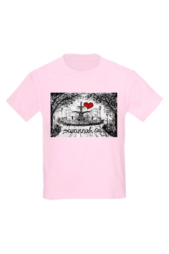 - I Love Savannah Ga T Shirt - Light T-Shirt Kids XS-XL