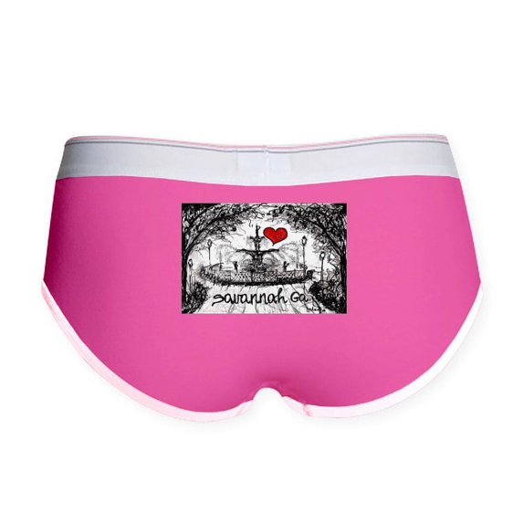 CafePress - I Love Savannah Ga Women's Boy Brief - Women's Novelty Briefs, Size S-XL