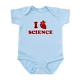 thumbnail image 1 of CafePress - I Love Science Infant Bodysuit - Baby Light Bodysuit, Size Newborn - 24 Months, 1 of 4