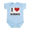 thumbnail image 1 of CafePress - I Love Science Infant Creeper - Baby Light Bodysuit, Size Newborn - 24 Months, 1 of 4