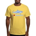 thumbnail image 1 of CafePress - I Love Sharks Light T Shirt - Men's Classic Graphic T-Shirt, 1 of 4
