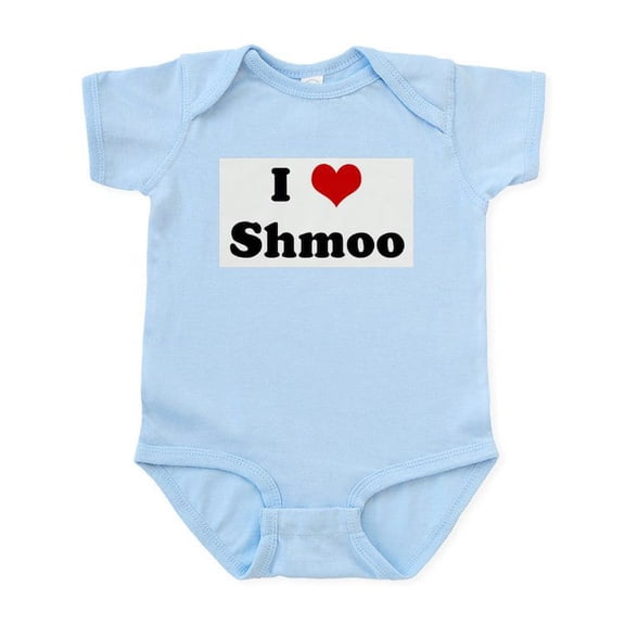 CafePress - I Love Shmoo Infant Bodysuit - Baby Light Bodysuit, Size Newborn - 24 Months