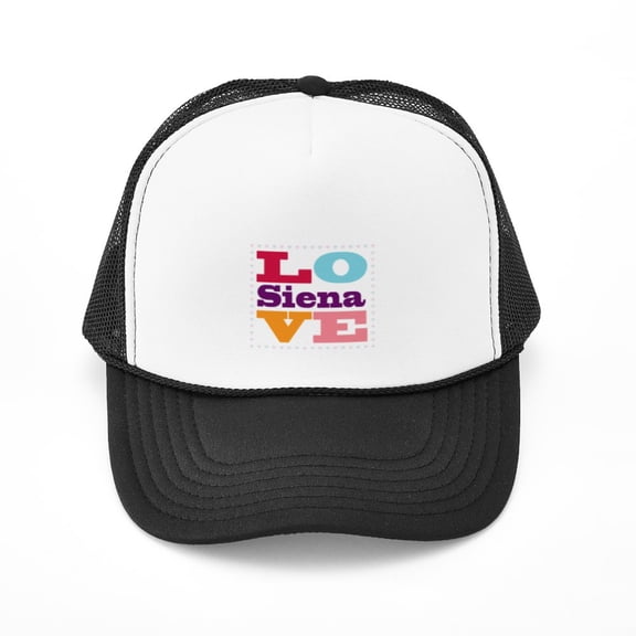 CafePress - I Love Siena - Adjustable Unisex Printed Trucker Hat with Mesh Back