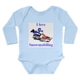 thumbnail image 1 of CafePress - I Love Snowmobiling Body Suit - Long Sleeve Cotton Baby Bodysuit, 1 of 4