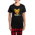 thumbnail image 1 of CafePress - I Love Sushi Women's Dark Pajamas - Women's Short Sleeve Print T-Shirt and Pants Dark Cotton Pajama Set, 1 of 7