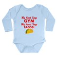 thumbnail image 1 of CafePress - I Love Tacos Body Suit - Long Sleeve Cotton Baby Bodysuit, 1 of 4
