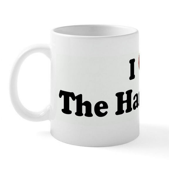 CafePress - I Love The Hamptons Mug - 11 oz Ceramic Mug - Novelty Coffee Tea Cup