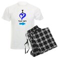 thumbnail image 1 of CafePress - I Love This Girl Men's Light Pajamas - Men's Light Loose Fit Cotton Pajama Set, 1 of 7