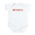 thumbnail image 1 of CafePress - I Love Timbits Infant Bodysuit - Baby Light Bodysuit, Size Newborn - 24 Months, 1 of 4
