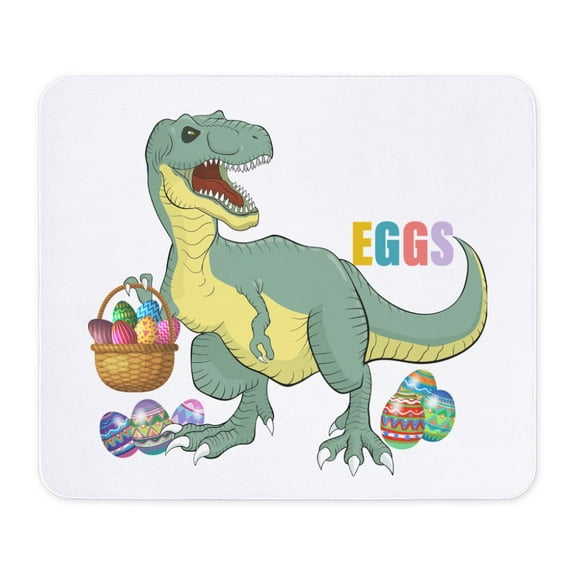 CafePress - I Love To Egg Hunt Funny Dinosaur Lover - Non-slip Rubber Mousepad, Gaming Mouse Pad