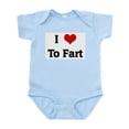 thumbnail image 1 of CafePress - I Love To Fart Infant Bodysuit - Baby Light Bodysuit, Size Newborn - 24 Months, 1 of 4